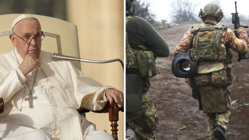 Pápež František odkazuje: Všetci musíme byť pacifisti.