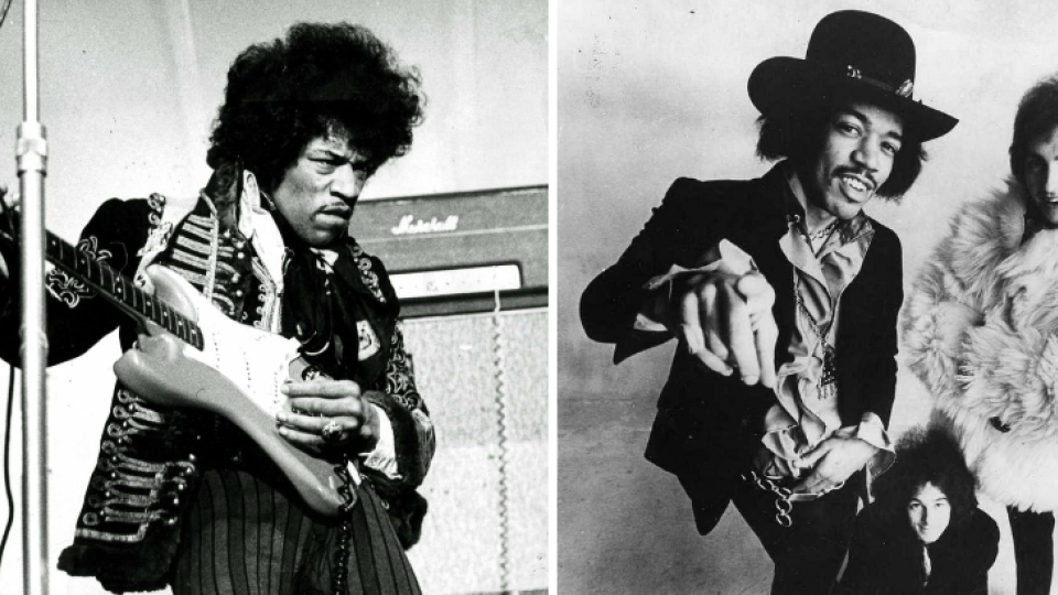 Jimi Hendrix, Noel Redding a Mitch Mitchell.