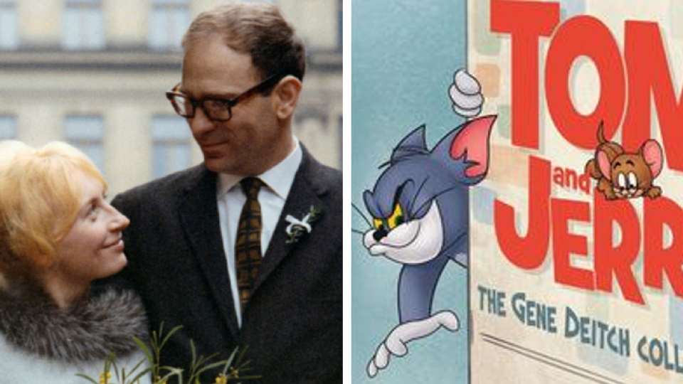 Gene Deitch s manželkou Zdeňkou / Tom a Jerry