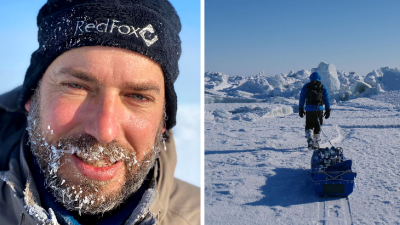 Martin Navrátil po neuveriteľnej ceste dosiahol južný pól: Omrzla mi tvár, ale dokázal som to