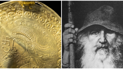 FOTO: Záhadný odkaz v zlatom poklade spomína boha Odina. Je najstarší, aký kedy vo svete našli