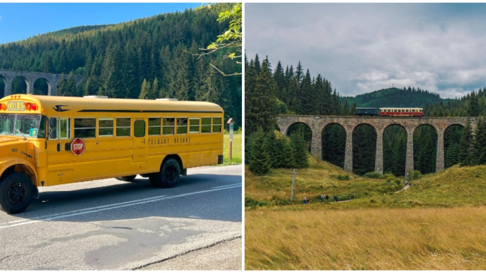 Žltý autobus sa na Horehroní teší veľkej obľube.