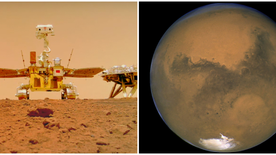 Cínsky rover Ču-žung a Mars