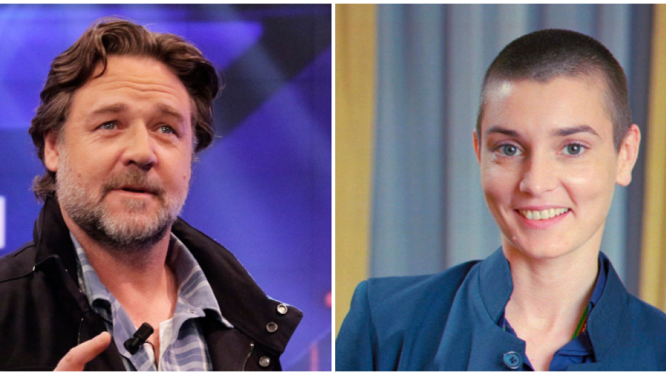 Russel Crowe a Sinéad O'Connor