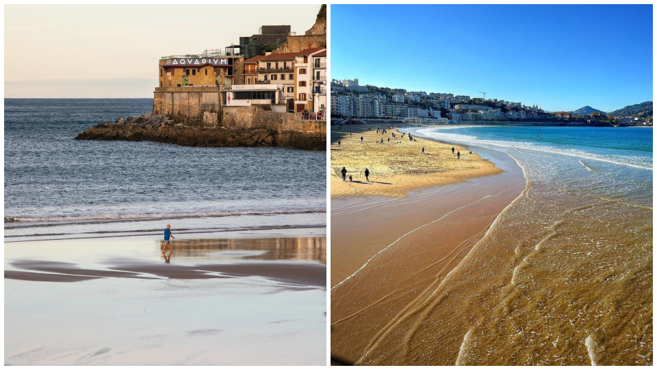 Najlepšou plážou v Európe je španielska pláž La Concha.