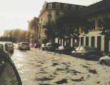 Krupobitie a prívalové zrážky zaplavili Bukurešť