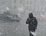 V Moskve snežilo