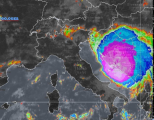 Chorvátsko zasiahli mohutné búrky. Za 1 minútu udrelo 200 bleskov