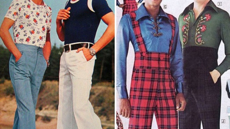 Mužská móda 70. rokov 20. storočia