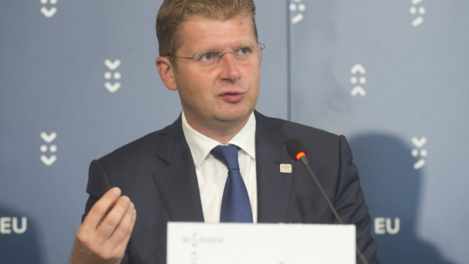 Na snímke minister hospodárstva SR Peter Žiga 