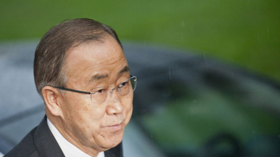 Generálny tajomník OSN Pan Ki-mun.