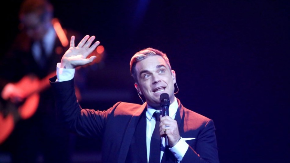 Britský spevák Robbie Williams