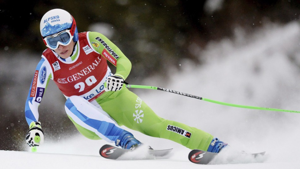 Slovinská lyžiarka Ilka Štuhecová.