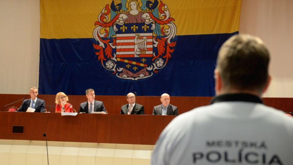 Zasadnutie mestského zastupiteľstva v Košiciach 12. decembra 2016.
