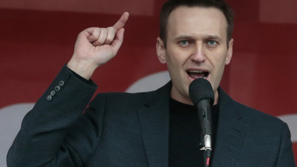 Ruský opozičný líder Alexej Navalnyj.