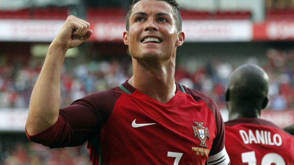 Portugalský hráč Cristiano Ronaldo
