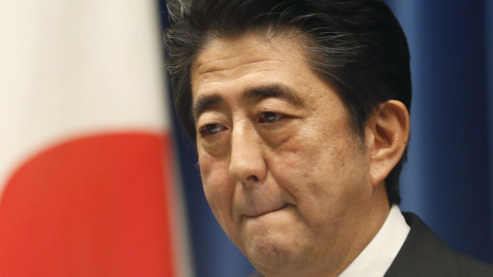 Japonský premiér Šinzó Abe 