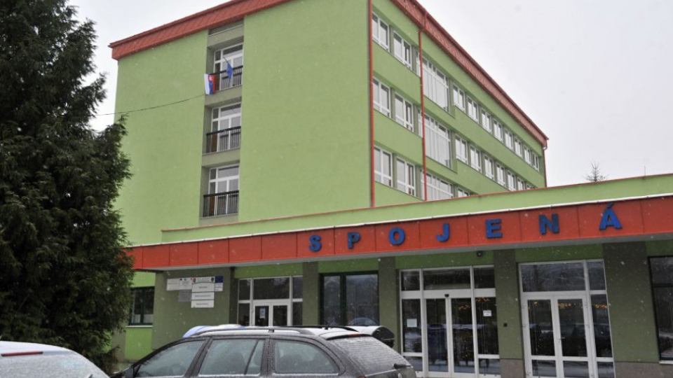 Na snímke Spojená škola v Kysuckom Novom Meste 19. decembra 2016. 