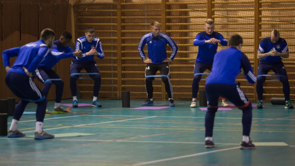 Futbalisti Podbrezovej začali so zimnou prípravou.