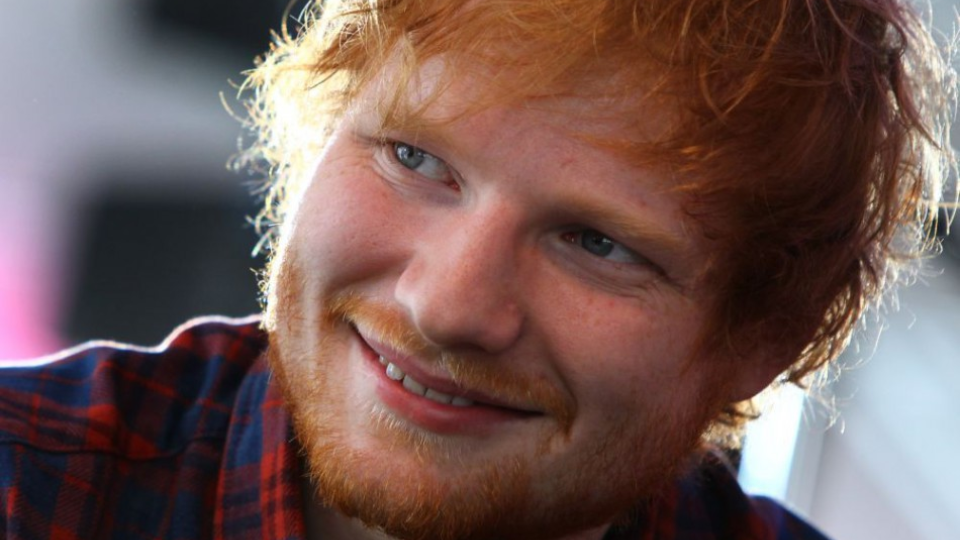 Britský spevák Ed Sheeran