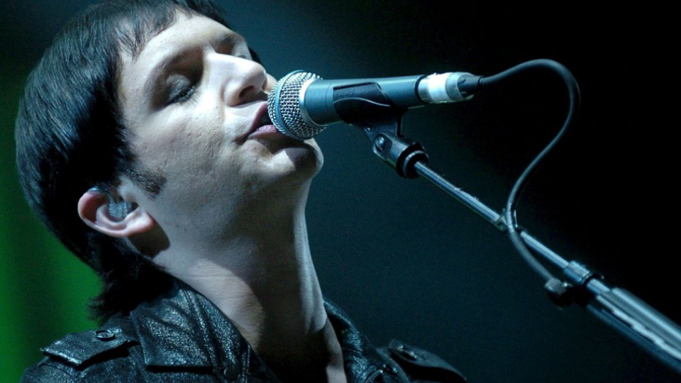 Spevák britskej skupiny Placebo Brian Molko, archívna snímka