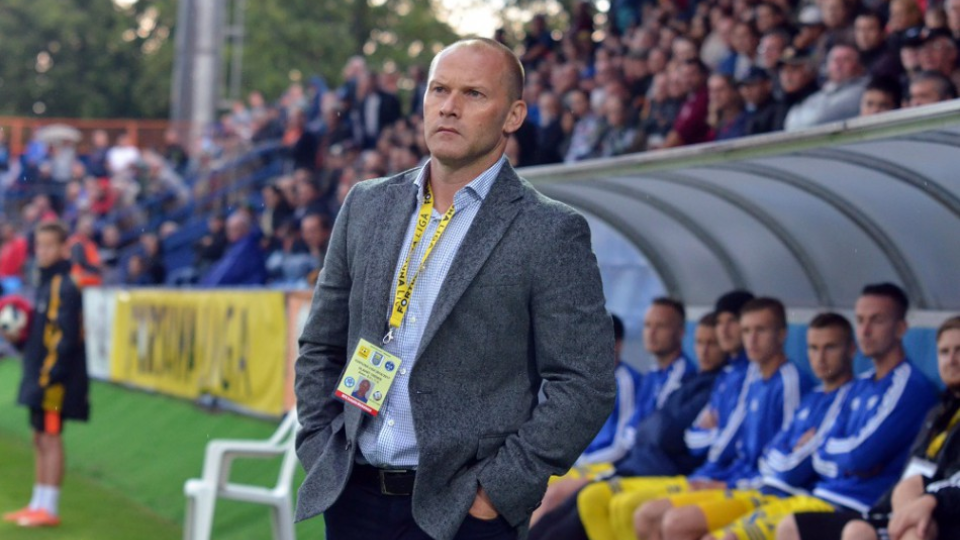 Na snímke tréner MFK Zemplín Michalovce Anton Šoltis.