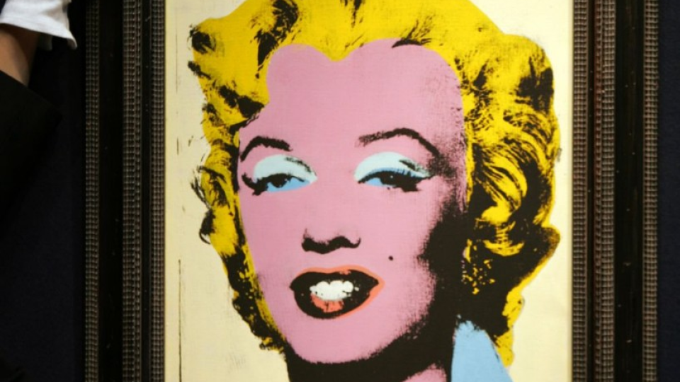 Na snímke je portrét Marilyn Monroe od umelca Andyho Warhola s názvom 