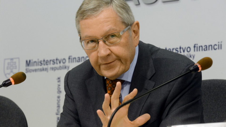 Na snímke generálny riaditeľ Európskeho mechanizmu pre stabilitu Klaus Regling.