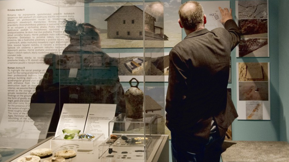 Expozícia Kelti v Bratislave počas slávnostnej prezentácie rovnomennej knihy v priestoroch Slovenského národného múzea - Historickom múzeu na Bratislavskom hrade 28. februára 2017.