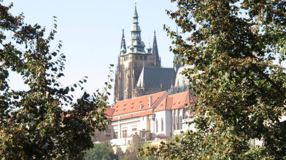 Na snímke Pražský hrad