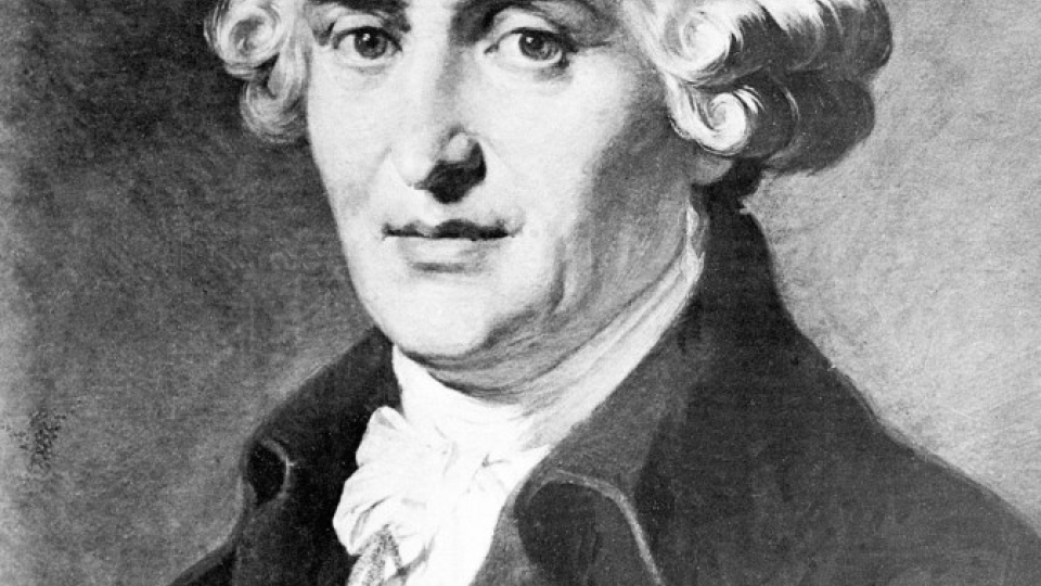 Rakúsky klasicistický hudobný skladateľ, dirigent Joseph Haydn.