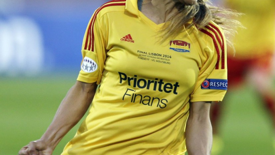 Na archívnej snímke z 22. mája 2014 futbalistka Marta.