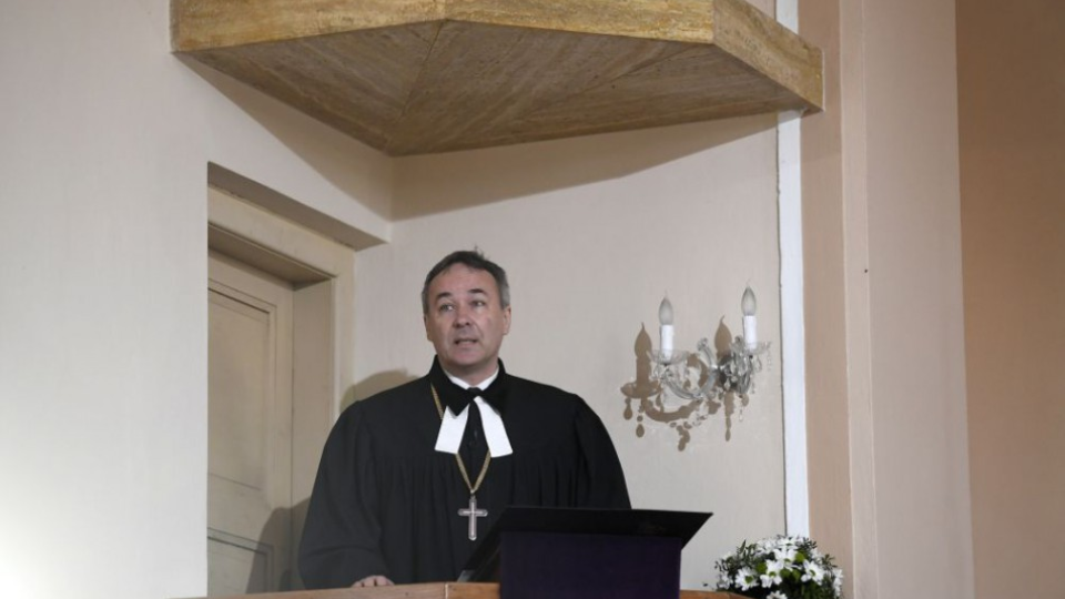 Generálny biskup Evanjelickej cirkvi na Slovensku Miloš Klátik, archívna snímka.