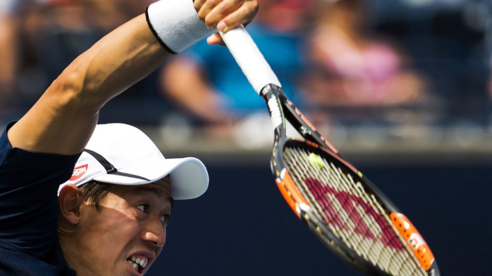 Japonský tenista Kei Nišikori, archívna snímka.