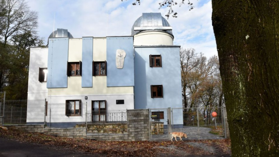 Na snímke zrekonštruovaná budova Hvezdárne Michalovce, Moussonov dom a park.