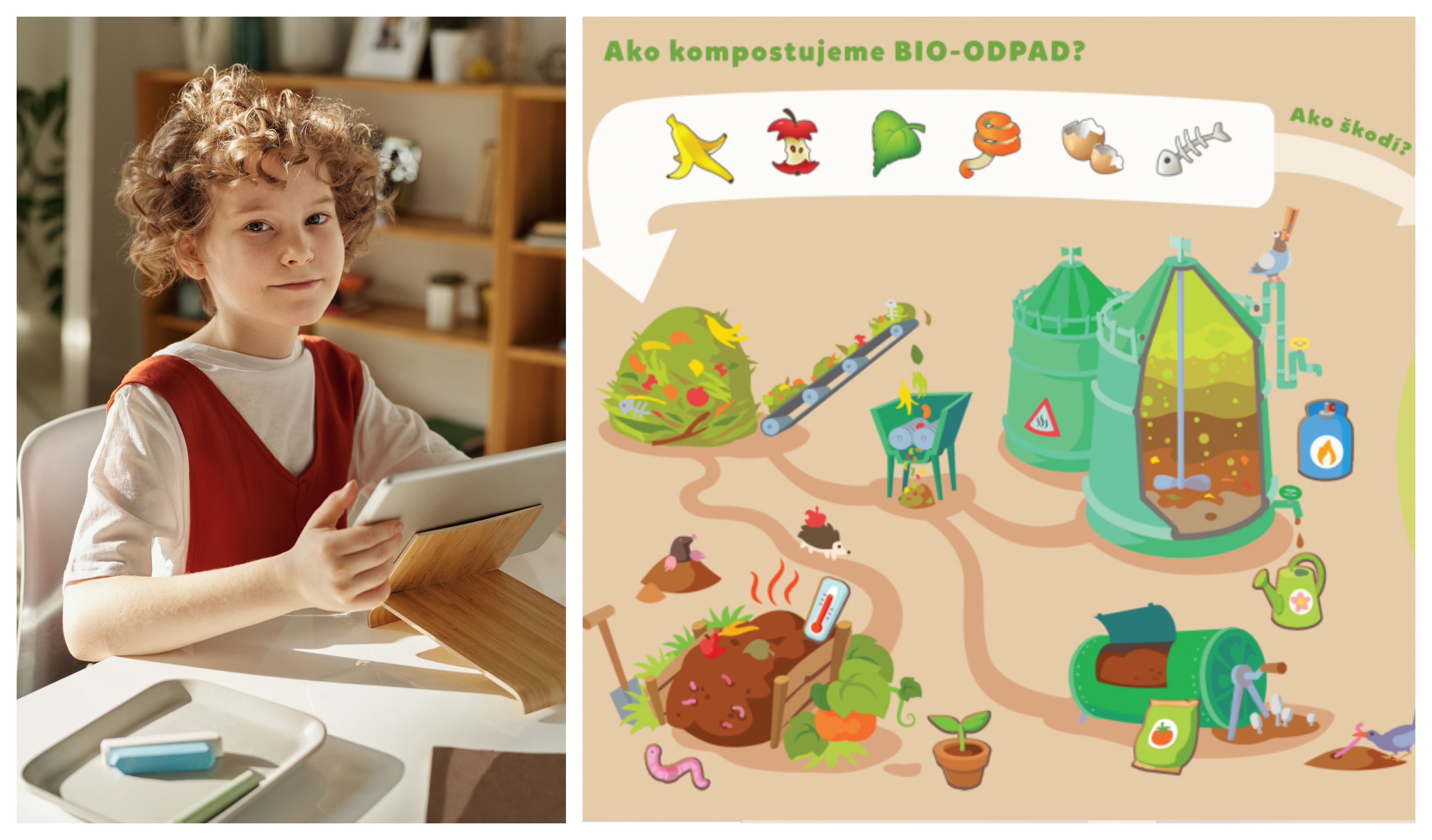 Deti sa pomocou postavičiek naučia, ako triediť odpad.