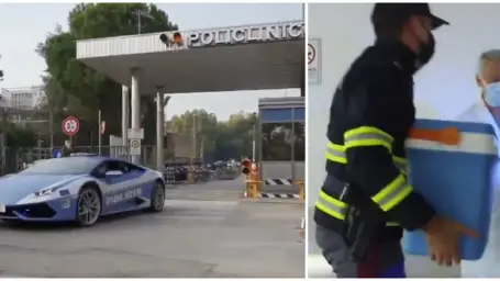 Pacientovi prepravili obličku v Lamborghini