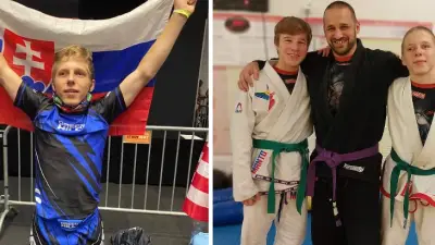 Bratia Matej a Miroslav Mlynčekovci s otcom Michalom