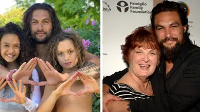 Jason Momoa s dcérou, synom a mamou