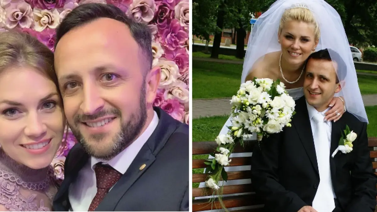 Ondrej Kandráč s manželkou Erikou