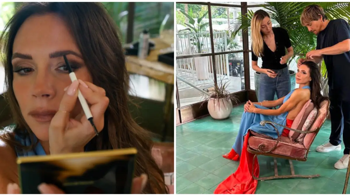 Victoria Beckham aj na prahu päťdesiatky vyzerá stále výborne.