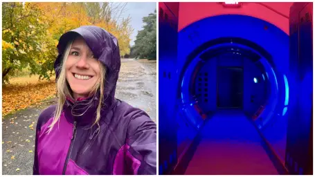 Vedecká novinárka Lynne Peeplesová / Bunker, v ktorom bola 10 dní