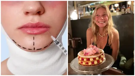 Vpravo herečka Gwyneth Paltrow.