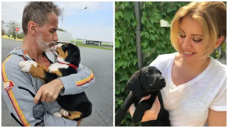 Jaro Bekr (vľavo) a Zuzana Čaputová (vpravo).