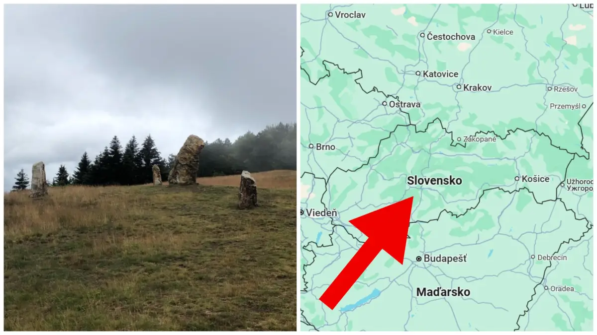 Slovenské Stonehenge leží vysoko nad Banskou Štiavnicou.