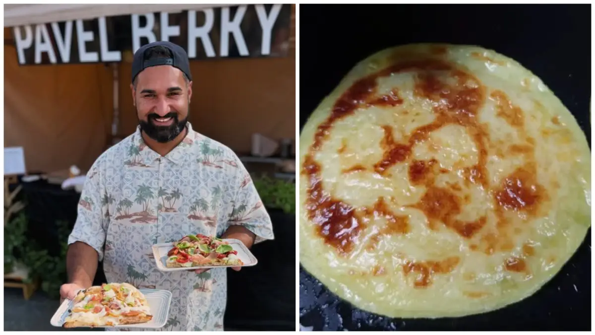Pavel Berky a jeho syrové lokše.