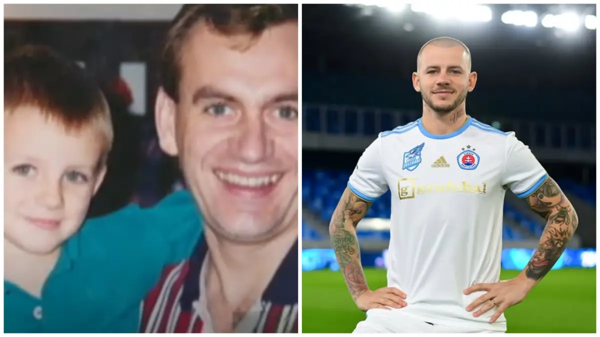 Vladimír Weiss mladší s otcom.