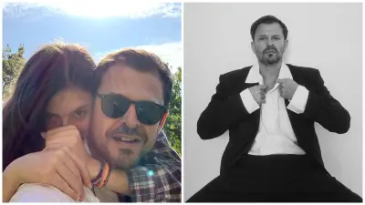 Alexander Bárta s dcérou Ester.