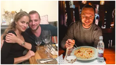 Marián Gáborík s manželkou Ivanou.