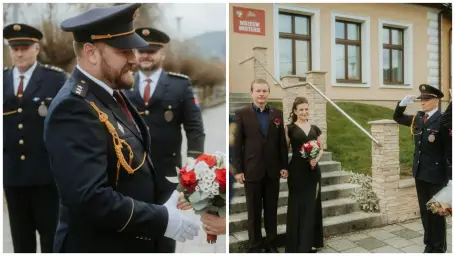 Krásne gesto kolegov. 